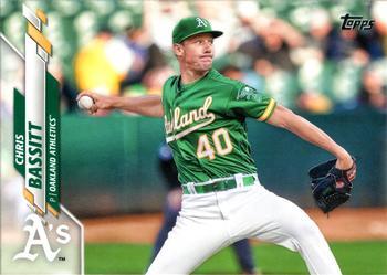 #578 Chris Bassitt - Oakland Athletics - 2020 Topps Baseball