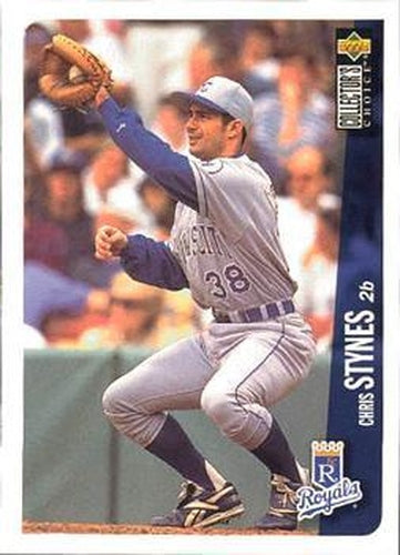 #578 Chris Stynes - Kansas City Royals - 1996 Collector's Choice Baseball