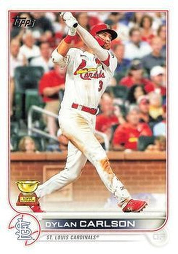 #578 Dylan Carlson - St. Louis Cardinals - 2022 Topps Baseball