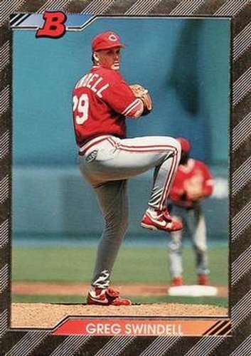 #578 Greg Swindell - Cincinnati Reds - 1992 Bowman Baseball