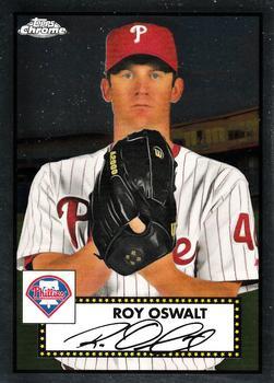 #578 Roy Oswalt - Philadelphia Phillies - 2021 Topps Chrome Platinum Anniversary Baseball