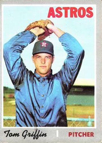 #578 Tom Griffin - Houston Astros - 1970 Topps Baseball