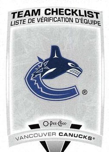#578 Vancouver Canucks - Vancouver Canucks - 2019-20 O-Pee-Chee Hockey