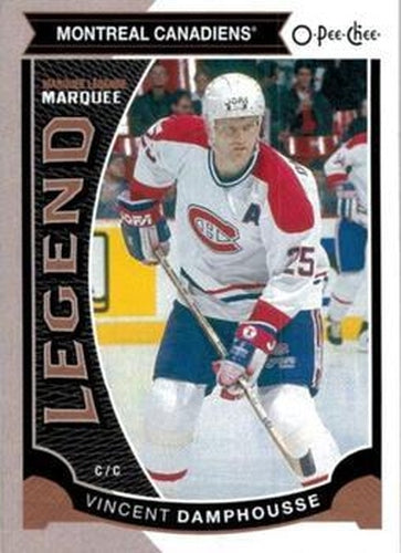 #578 Vincent Damphousse - Montreal Canadiens - 2015-16 O-Pee-Chee Hockey