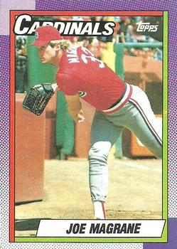 #578 Joe Magrane - St. Louis Cardinals - 1990 Topps Baseball