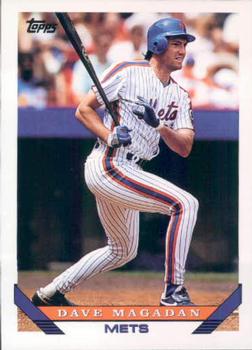 #578 Dave Magadan - New York Mets - 1993 Topps Baseball