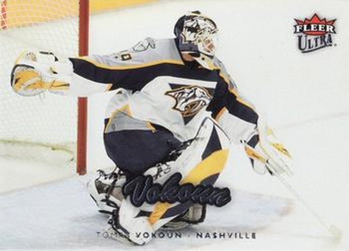 #109 Tomas Vokoun - Nashville Predators - 2006-07 Ultra Hockey