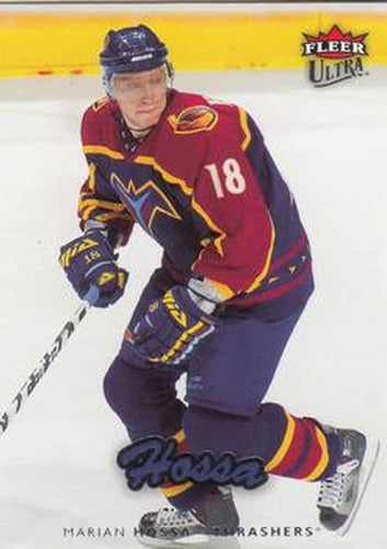 #10 Marian Hossa - Atlanta Thrashers - 2006-07 Ultra Hockey
