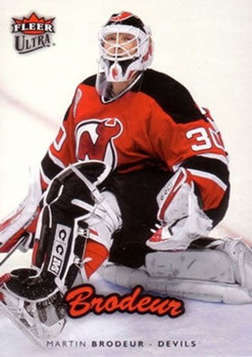 #115 Martin Brodeur - New Jersey Devils - 2006-07 Ultra Hockey