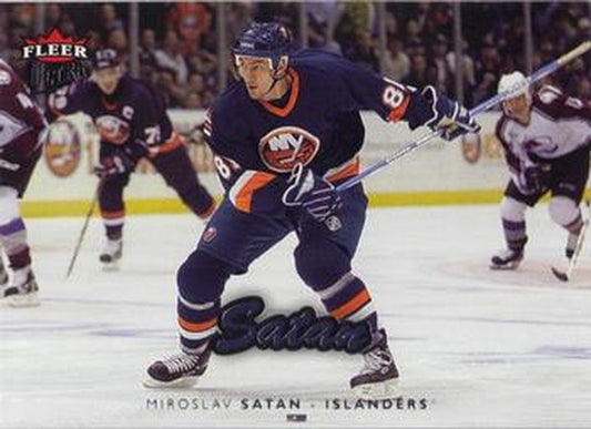 #123 Miroslav Satan - New York Islanders - 2006-07 Ultra Hockey