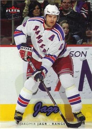 #129 Jaromir Jagr - New York Rangers - 2006-07 Ultra Hockey