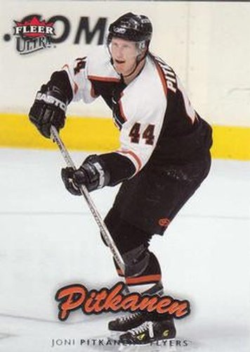 #142 Joni Pitkanen - Philadelphia Flyers - 2006-07 Ultra Hockey