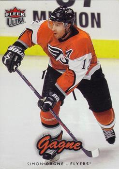 #143 Simon Gagne - Philadelphia Flyers - 2006-07 Ultra Hockey