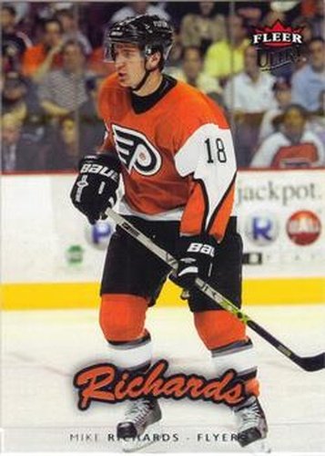 #147 Mike Richards - Philadelphia Flyers - 2006-07 Ultra Hockey