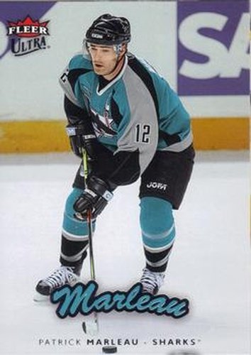 #162 Patrick Marleau - San Jose Sharks - 2006-07 Ultra Hockey