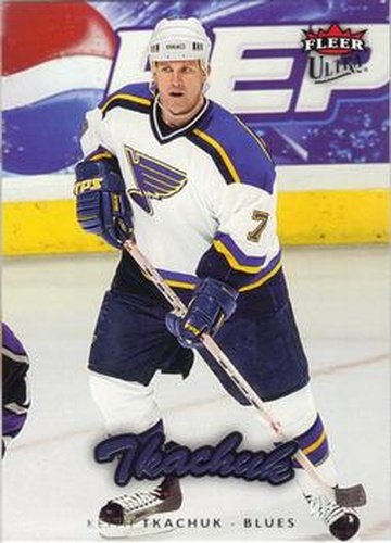 #167 Keith Tkachuk - St. Louis Blues - 2006-07 Ultra Hockey