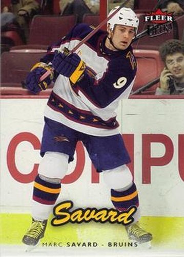#16 Marc Savard - Boston Bruins - 2006-07 Ultra Hockey