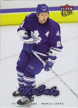 #182 Bryan McCabe - Toronto Maple Leafs - 2006-07 Ultra Hockey