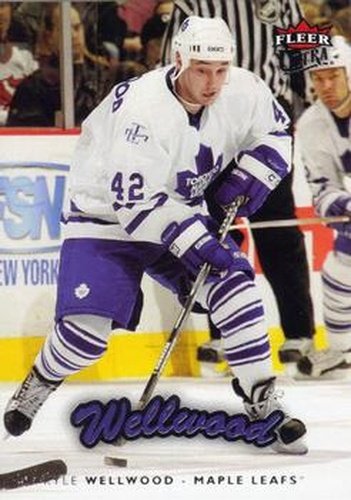 #184 Kyle Wellwood - Toronto Maple Leafs - 2006-07 Ultra Hockey