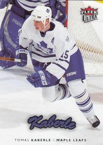 #186 Tomas Kaberle - Toronto Maple Leafs - 2006-07 Ultra Hockey