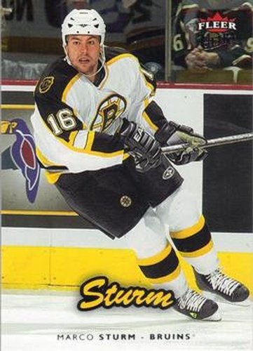 #18 Marco Sturm - Boston Bruins - 2006-07 Ultra Hockey