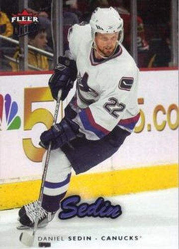 #194 Daniel Sedin - Vancouver Canucks - 2006-07 Ultra Hockey