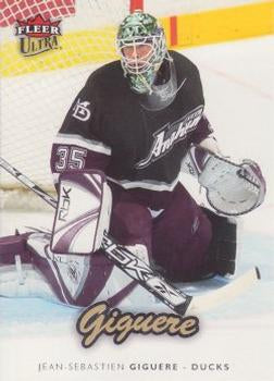 #1 Jean-Sebastien Giguere - Anaheim Ducks - 2006-07 Ultra Hockey
