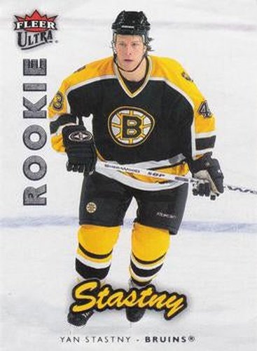 #201 Yan Stastny - Boston Bruins - 2006-07 Ultra Hockey