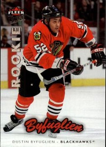 #204 Dustin Byfuglien - Chicago Blackhawks - 2006-07 Ultra Hockey