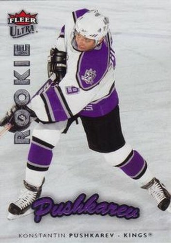 #208 Konstantin Pushkarev - Los Angeles Kings - 2006-07 Ultra Hockey