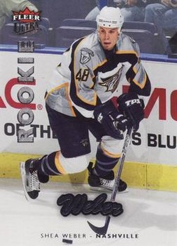 #211 Shea Weber - Nashville Predators - 2006-07 Ultra Hockey