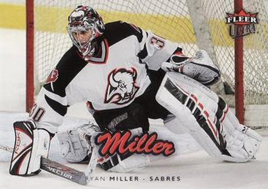 #22 Ryan Miller - Buffalo Sabres - 2006-07 Ultra Hockey