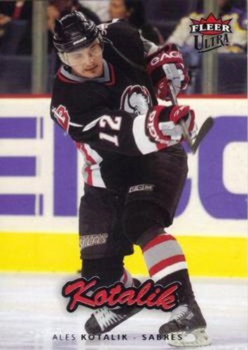 #24 Ales Kotalik - Buffalo Sabres - 2006-07 Ultra Hockey