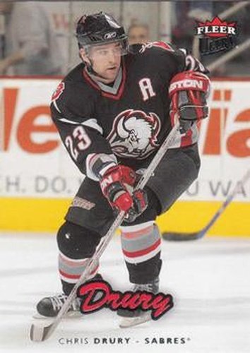 #25 Chris Drury - Buffalo Sabres - 2006-07 Ultra Hockey