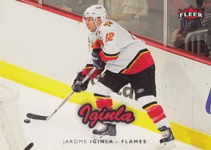 #29 Jarome Iginla - Calgary Flames - 2006-07 Ultra Hockey