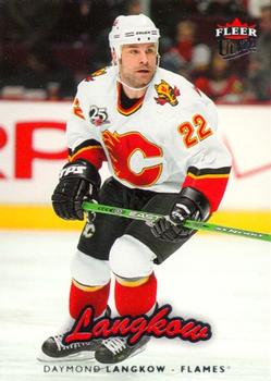 #32 Daymond Langkow - Calgary Flames - 2006-07 Ultra Hockey