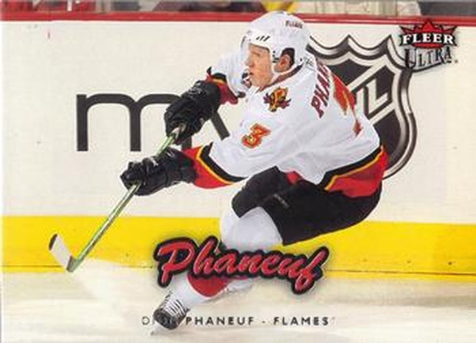 #33 Dion Phaneuf - Calgary Flames - 2006-07 Ultra Hockey
