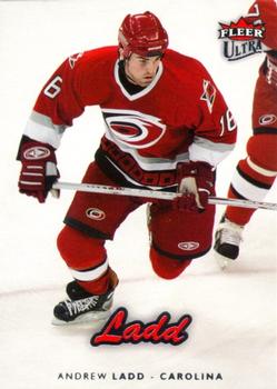 #36 Andrew Ladd - Carolina Hurricanes - 2006-07 Ultra Hockey