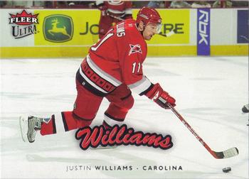 #38 Justin Williams - Carolina Hurricanes - 2006-07 Ultra Hockey