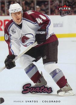#52 Marek Svatos - Colorado Avalanche - 2006-07 Ultra Hockey