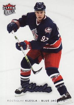#59 Rostislav Klesla - Columbus Blue Jackets - 2006-07 Ultra Hockey