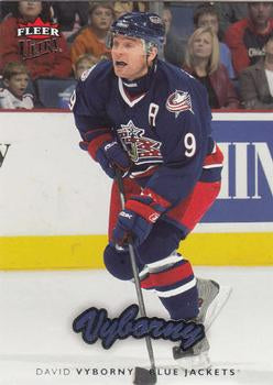 #61 David Vyborny - Columbus Blue Jackets - 2006-07 Ultra Hockey