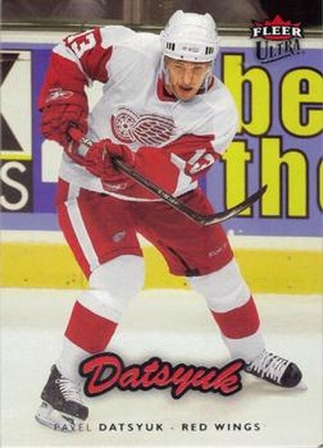 #72 Pavel Datsyuk - Detroit Red Wings - 2006-07 Ultra Hockey