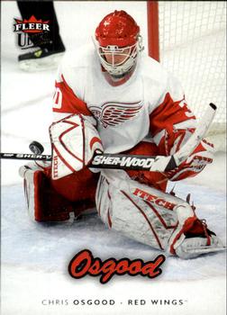 #73 Chris Osgood - Detroit Red Wings - 2006-07 Ultra Hockey