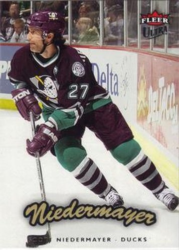 #7 Scott Niedermayer - Anaheim Ducks - 2006-07 Ultra Hockey