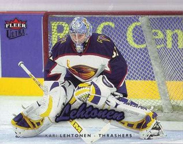 #8 Kari Lehtonen - Atlanta Thrashers - 2006-07 Ultra Hockey
