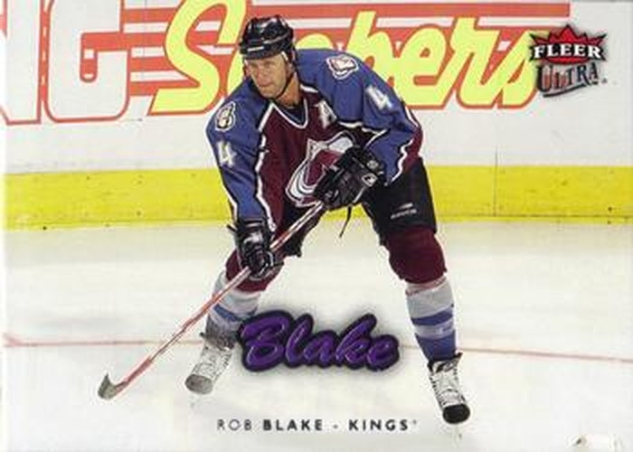 #93 Rob Blake - Los Angeles Kings - 2006-07 Ultra Hockey