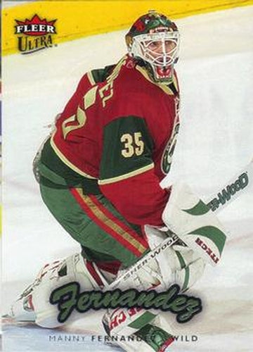 #97 Manny Fernandez - Minnesota Wild - 2006-07 Ultra Hockey