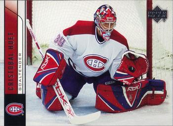 #101 Cristobal Huet - Montreal Canadiens - 2006-07 Upper Deck Hockey