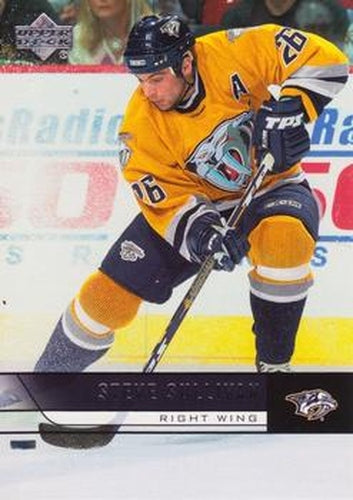 #107 Steve Sullivan - Nashville Predators - 2006-07 Upper Deck Hockey